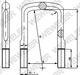 VEERBEUGEL M27 X 101 X 510
